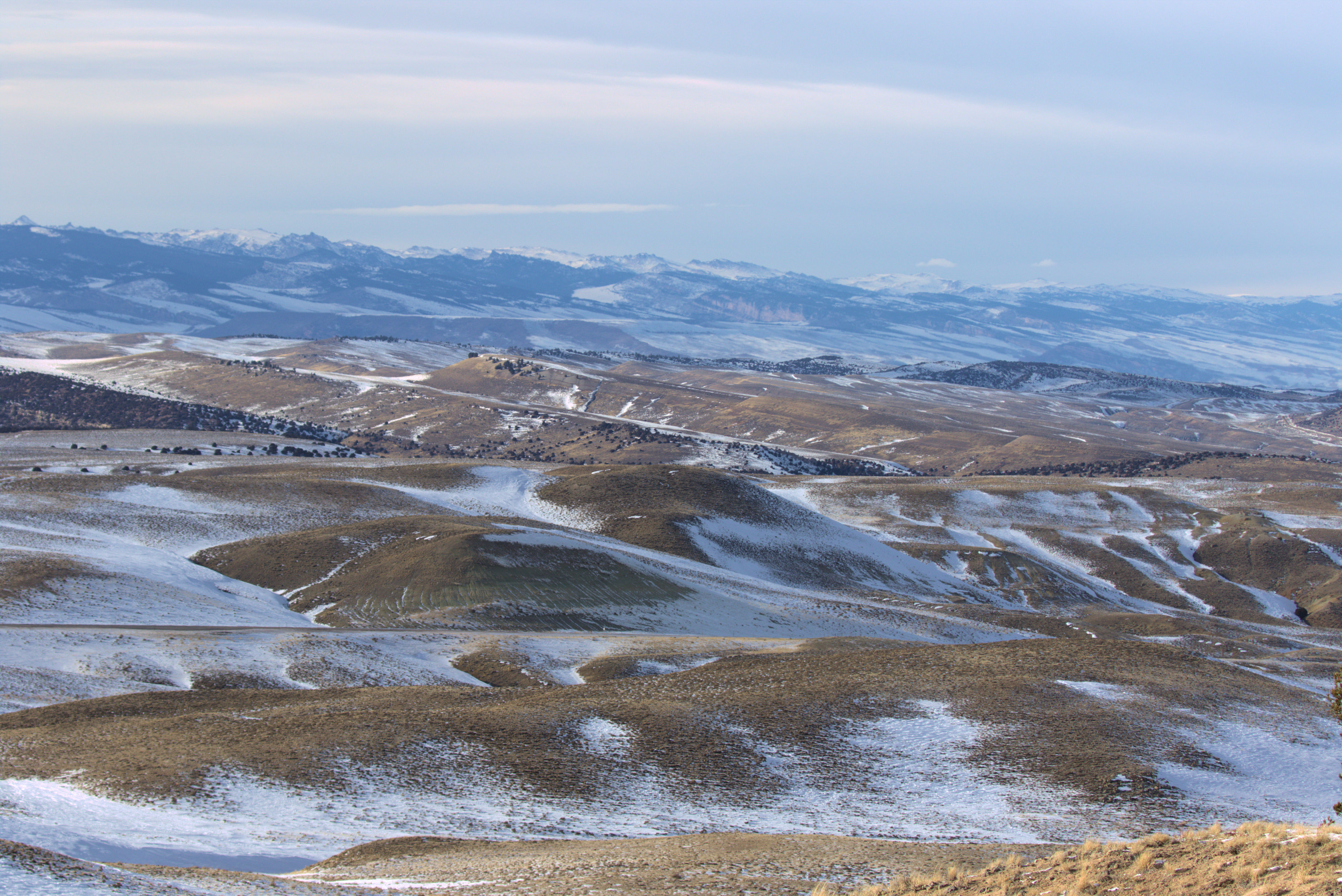 Beaver Rim towards Lander 1/16/20