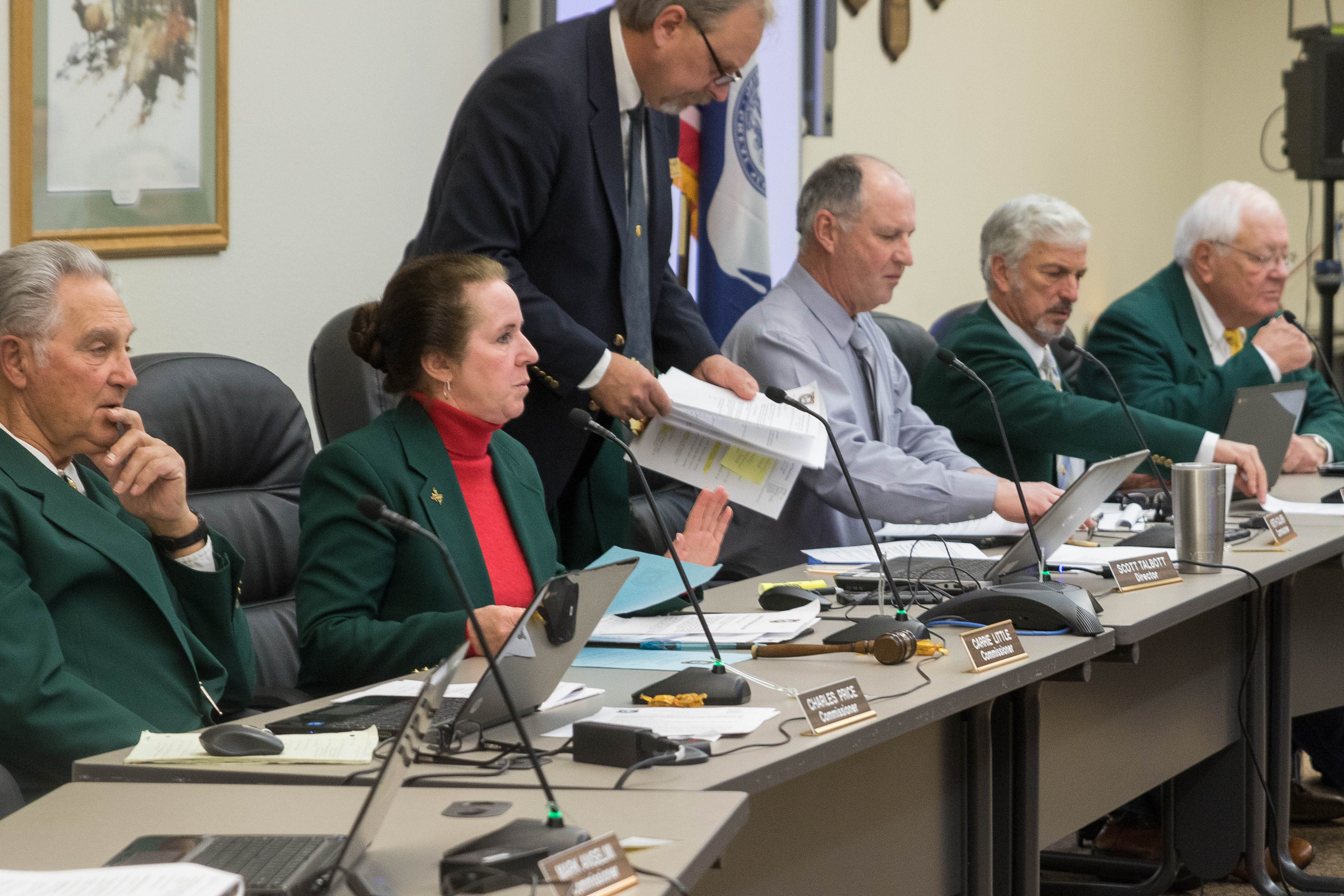 Wyoming Game and Fish Department Three Game and Fish Commissioners finish six years of service