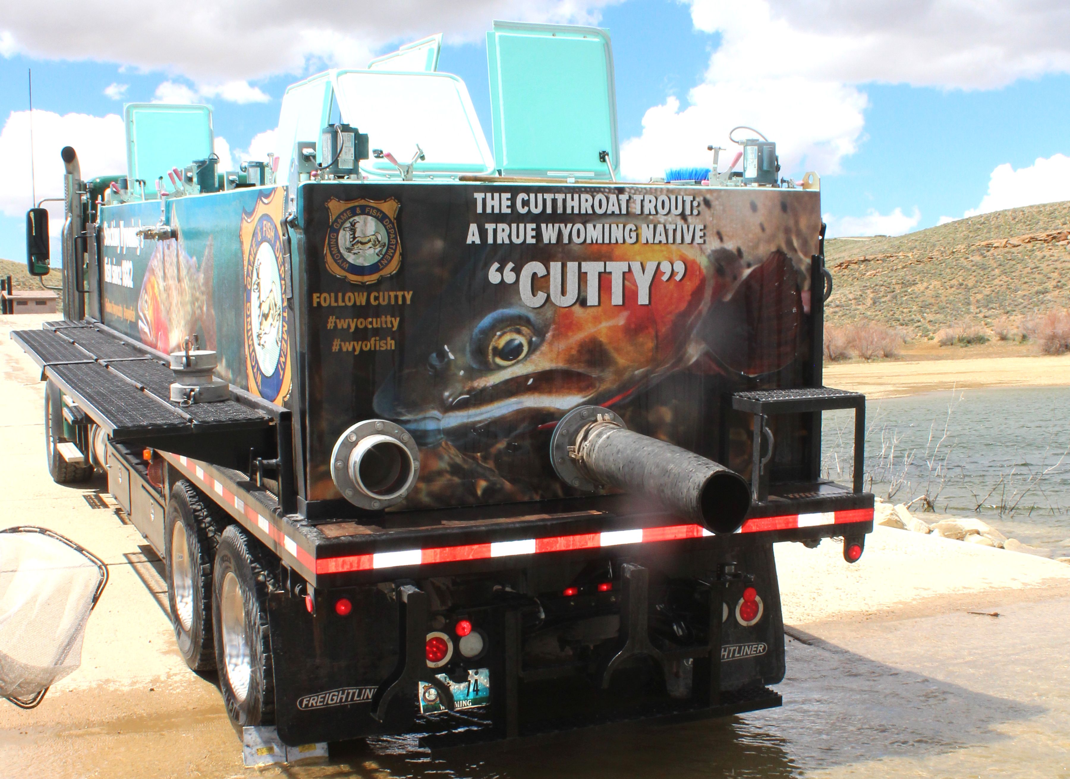 Wyoming Game and Fish Department Fishing stocking program improves