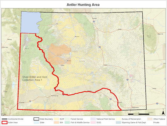 Chapter 61 Antler Hunting Area 2024