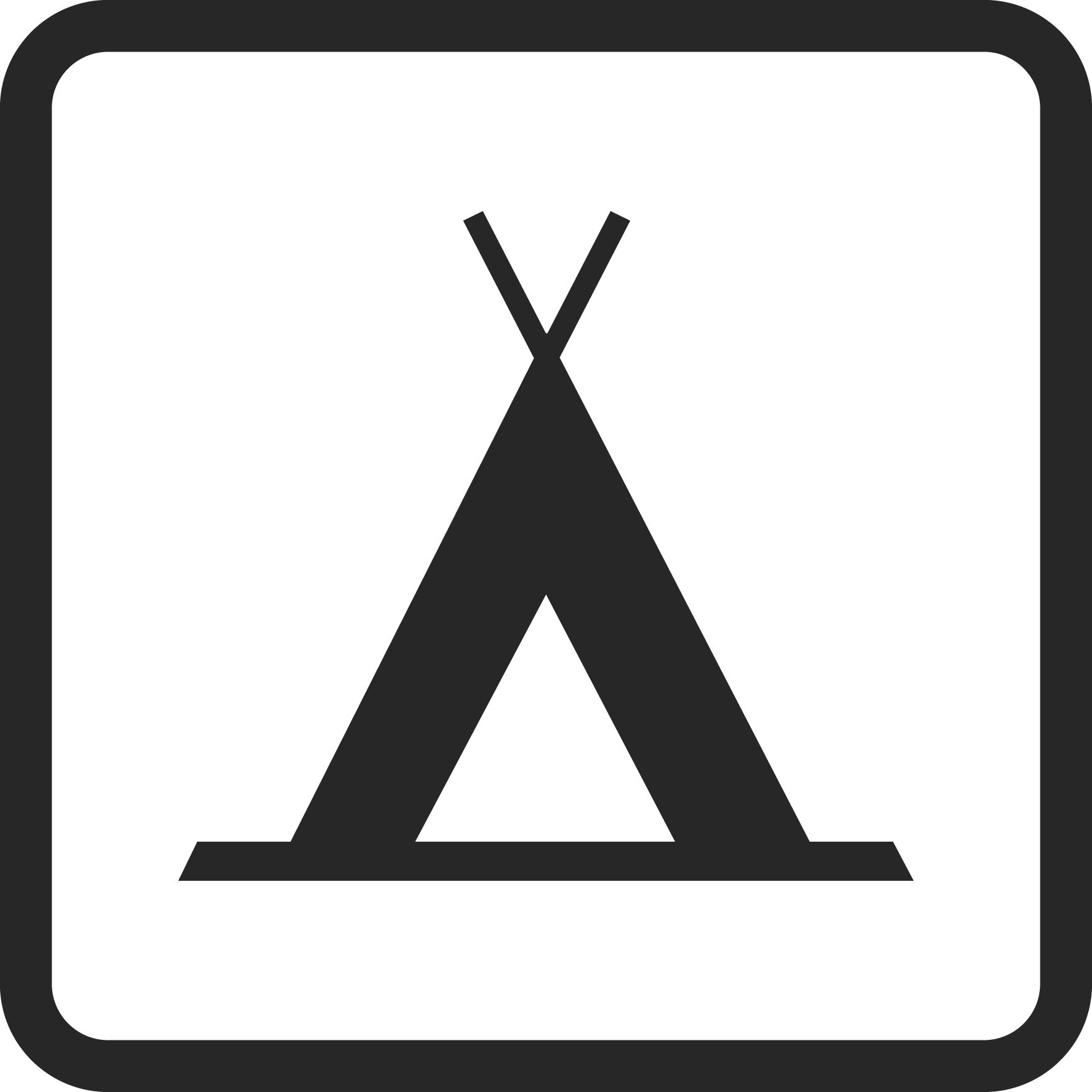 Camping icon