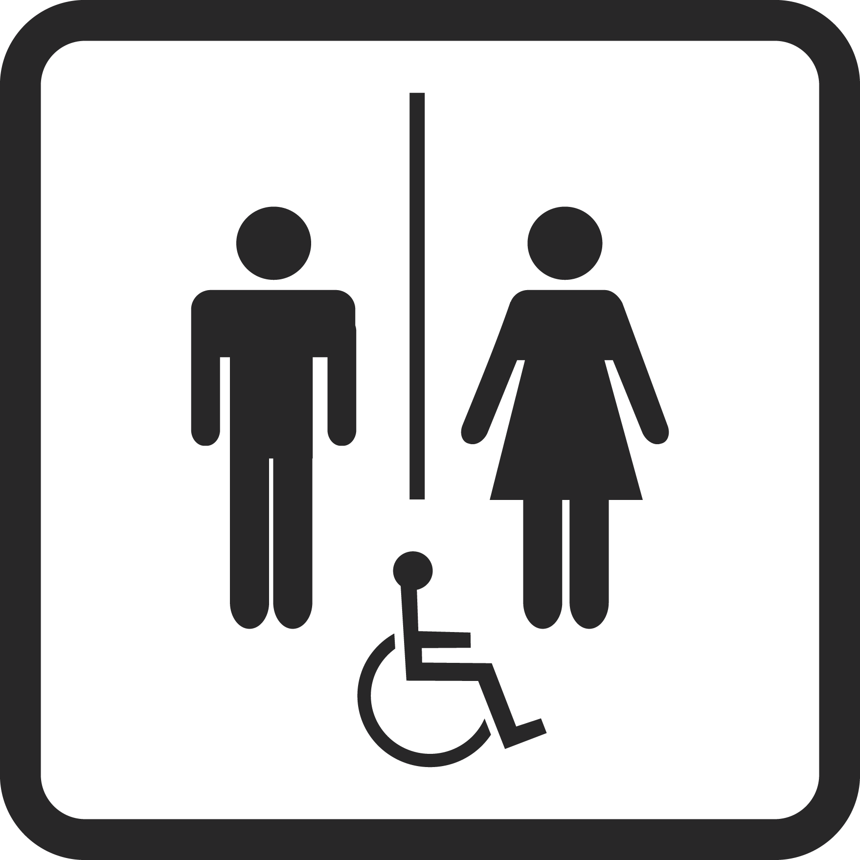 Handicap accessible icon