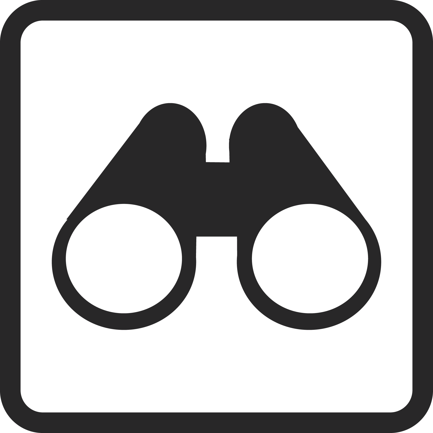 Wildlife viewing icon