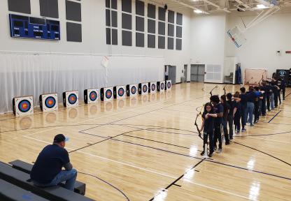 Students taking part in a NASP class
