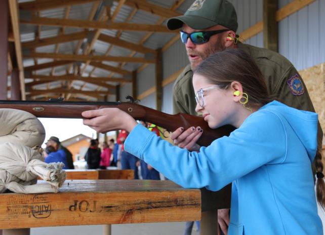hunter education shooting range