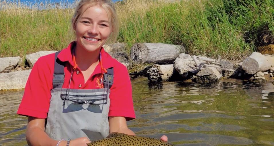 Wildlife Biologist Ashley Umphlet