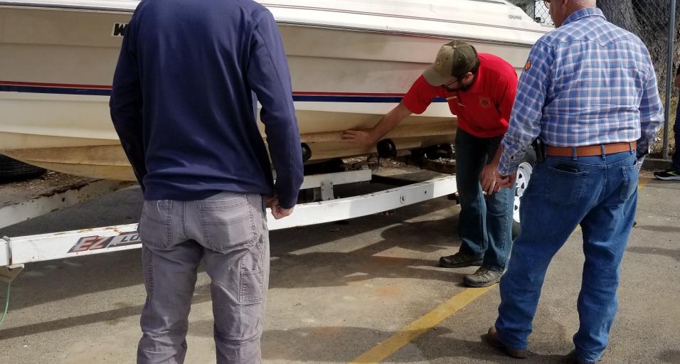 AIS watercraft inspection