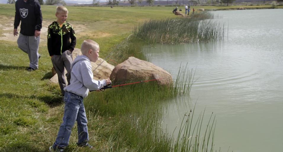Youth fishing day