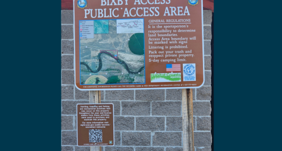 sign at Bixby