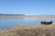 Boat on Meeboer Lake