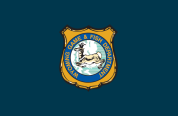 WGFD Shield on formal blue