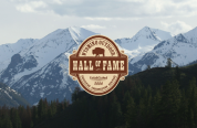 HOF logo and background