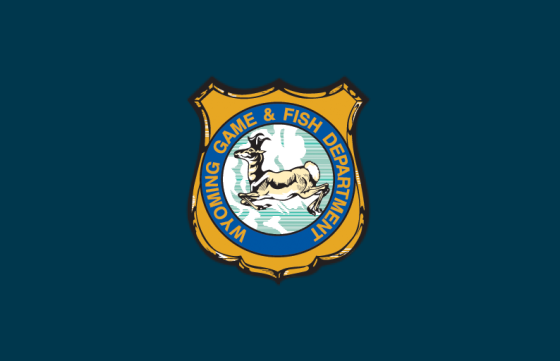 WGFD Shield on formal blue