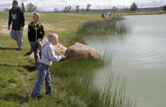 Youth fishing day