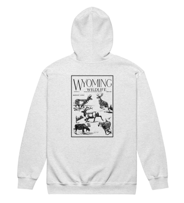 Wyoming Wildlife Zip Jacket