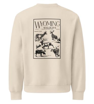 Wyoming Wildlife crewneck