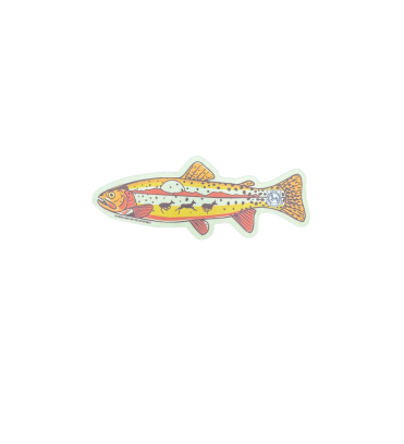 Trout Sticker 