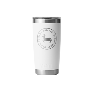 White 20oz Yeti Cup