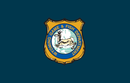 WGFD Shield on formal blue