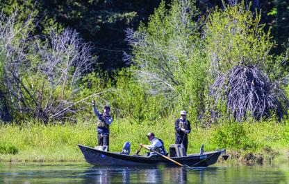 Streams in the Jackson Region, like the Snake River, should be a good option for anglers this spring and summer.
