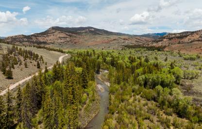 Inberg/Roy WHMA landscape photo taken with drone