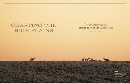 Charting the high plains magazine feature cover artwork