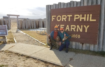 Hunters at Fort Phil Kearny