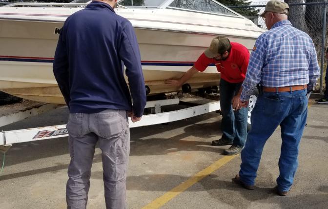 AIS watercraft inspection
