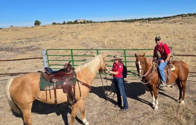 October 2025 horse patrol