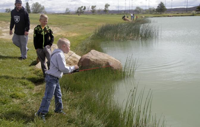 Youth fishing day
