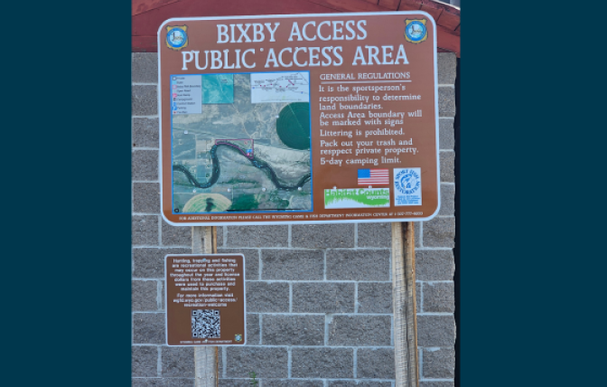 sign at Bixby